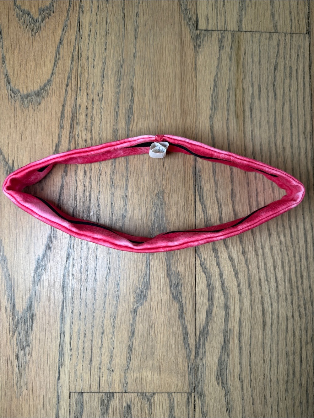 Lululemon Pink Tie-Dye Logo Headband One Size - Picture 4 of 6
